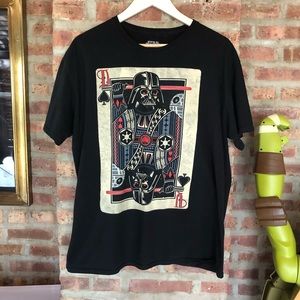 Dark Vader Playing Card T shirt